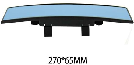 Interieur Auto Achteruitkijkspiegel Auto Achteruitkijkspiegels Universele Auto Spiegel Groothoek Oppervlak Blauw Spiegel Auto Goederen Accessoires 27cm