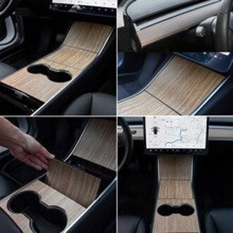 Interieur Auto Centrale Controle Sticker Film Pvc Anti-kras Accessoires