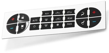 Interieur Knop Stickers Innerlijke Dash Reparatie Kit A/C Voor Chevrolet Gmc Tahoe Accessoires