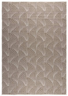 Interieur05 Buitenkleed Deco bruin|grijs dubbelzijdig - 160x230 cm