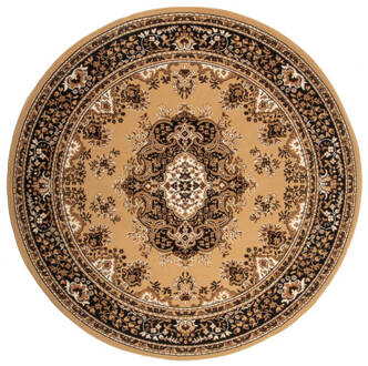 Interieur05 Vloerkleed Bruin Rond - Perzisch - Retro - Nain -160cm