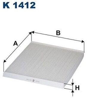 Interieurfilter K1412