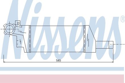 Interkoeler, tussenkoeler 96656