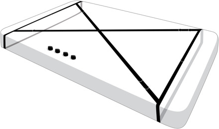 Interlace - Top en Bottom Bed Binding Set - Interlace - Top en Bottom Bed Binding Set