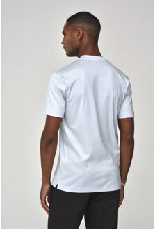 Interlock supima t-shirt angel Blauw - L