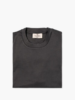 Interlock supima t-shirt dark Grijs - L
