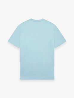 Interlock supima t-shirt diamond - maat XL Blauw