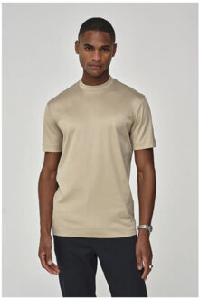 Interlock supima t-shirts 1001 Beige - M