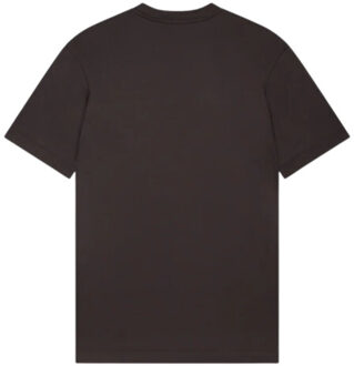 Interlock supima t-shirts 1001 Houtskool - M