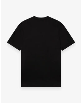 Interlock supima t-shirts 1001 - maat M Zwart