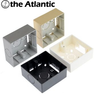 Internal Mounting Box Dark Junction Box Back Box Surface Mount Box Inside Box For 86Type Switch Socket Black White Gold Gray