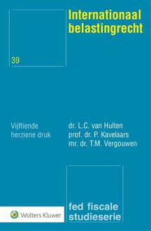 Internationaal belastingrecht -  L.C. van Hulten (ISBN: 9789013179378)
