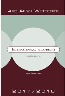 Internationaal strafrecht 2017/2018 - Boek Ars Aequi Libri (9492766116)