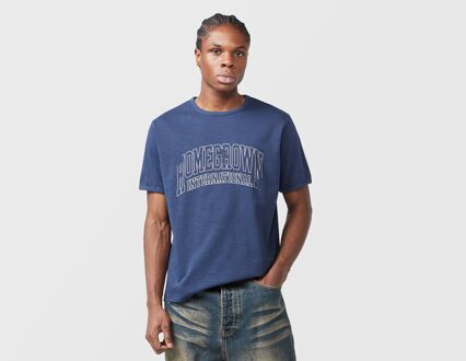 International Ringer T-Shirt, blauw - M