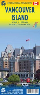 International Travel Map Vancouver Islan