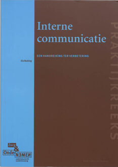 Interne communicatie - Boek E. Buiting (9031328669)