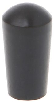 Interne Draad 3.5 Mm Messing Elektrische Gitaar Tuimelschakelaars Knoppen Tip Cap Knop zwart