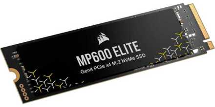 Interne SSD-schijf - CORSAIR - MP600 ELITE 1TB Gen4 PCIe x4 NVMe M.2 SSD - Zonder koellichaam