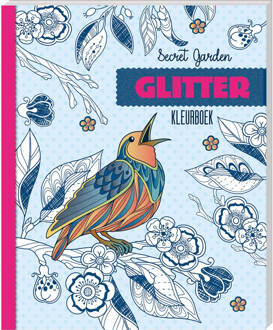 Interstat Glitter kleurboek - Secret Garden