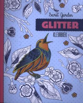 Interstat Glitter kleurboek - Secret Garden