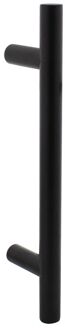 Intersteel Deurgreep T-model Ø 20 mm - 300 mm mat zwart
