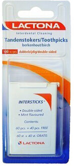 Intersticks - 100 st - Tandenstoker