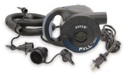 Intex elektrische pomp Quick-Fill zwart 220-240/12V