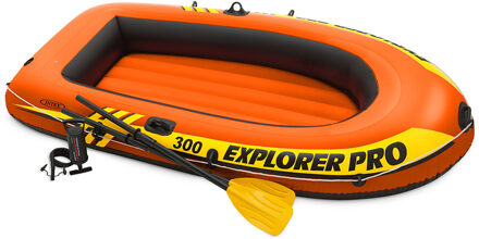 Intex Explorer Pro 300 Boot Oranje