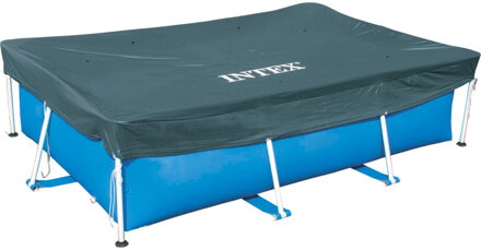 Intex Frame Zwembad Afdekzeil 450 x 220 cm Blauw