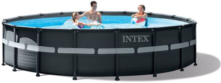 Intex Framezwembad Ultra XTR met zandfilterpomp 549x132 cm