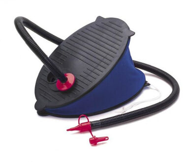 Intex grote voetpomp - blauw - 3 liter - Universele opblaaspomp