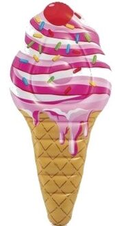 Intex Ice Cream luchtbed - 224 x 107 cm Multikleur