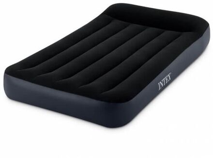 Intex luchtbed Rest Classic eenpersoons 99 cm donkerblauw