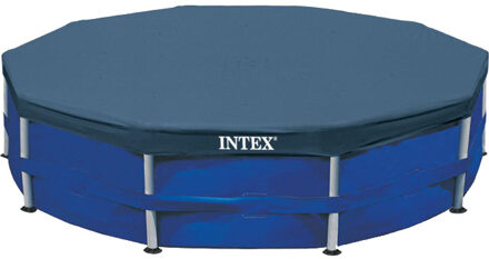 Intex MetalFrame Afdekzeil Ø 305 cm Blauw
