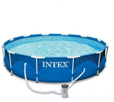 Intex MetalFrame Zwembad 366x76 cm Blauw