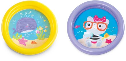 Intex Opblaasbaar Babybadje Geel 61 Cm X 15 Cm