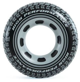Intex Opblaasbare autoband - zwemband/zwemring - 91 cm - Zwemring - Zwembanden Multikleur