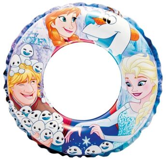 Intex Opblaasbare Disney Frozen zwemband/zwemring 51 cm Multi