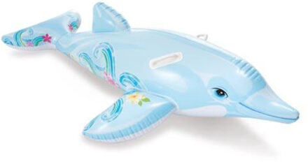 Intex opblaasbare dolfijn 175 cm ride-on speelgoed - Action products