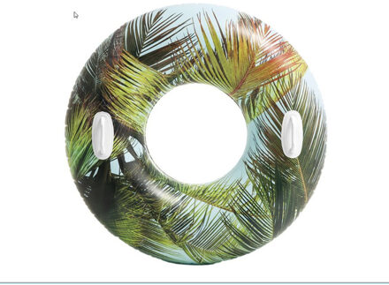 Intex Opblaasbare palmbomen zwemband/zwemring 97 cm