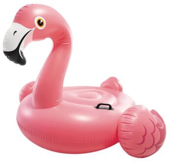 Intex opblaasbare ride on flamingo 142 cm - opblaasspeelgoed Multikleur