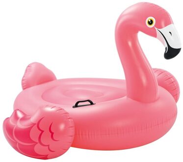 Intex opblaasbare ride on flamingo 142 cm - opblaasspeelgoed Multikleur