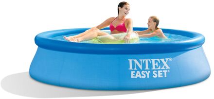 Intex opblaaszwembad Easy Set 244 x 61 cm pvc blauw