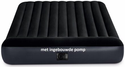 Intex Pillowrest Classic Luchtbed Queen Zwart