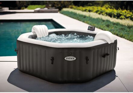 Intex Pure Spa 28458EX Carbon 4 plaatsen - 201 x 201 x 71 cm