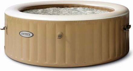 Intex PureSpa opblaasbare Bubbel Spa 4 persoons Beige