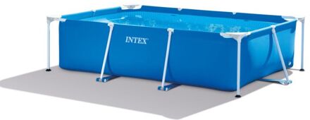 Intex RectangularFrame Zwembad 300x200 cm Blauw