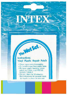 Intex Reparatie pleisters - 6 velletjes - 7 x 7 cm Multi