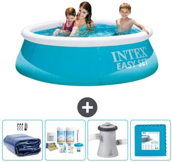 Intex Rond Opblaasbaar Easy Set Zwembad - 183 X 51 Cm - Blauw - Inclusief Accessoire Cb2