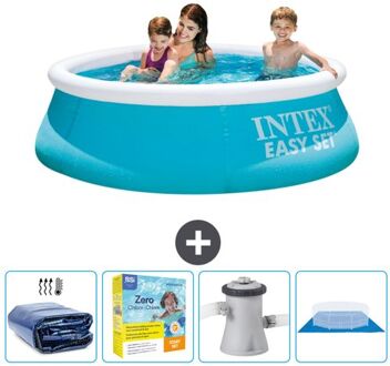 Intex Rond Opblaasbaar Easy Set Zwembad - 183 X 51 Cm - Blauw - Inclusief Accessoire Cb8